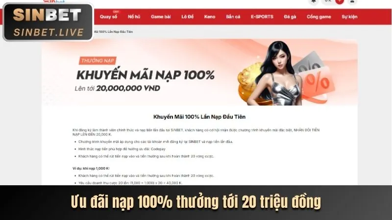 Khuyến mãi nạp tiền hàng ngày tại 789p Center